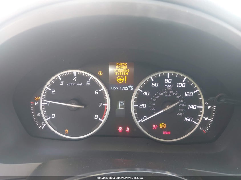 2016 Acura Ilx VIN 19UDE2F78GA007691 IAAI salvage auction — LEFT SIDE, Salvage (California), sold $1,800 on 2026-07-25 (photo 7)