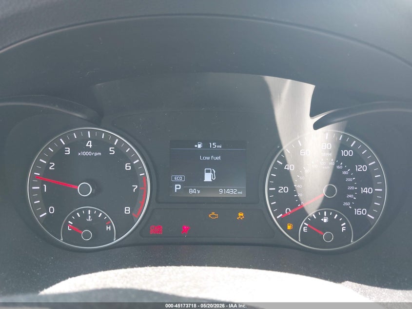 2019 Kia Optima VIN 5XXGT4L37KG337141 IAAI salvage auction — FRONT END, Salvage (California), sold $1,050 on 2026-07-29 (photo 7)