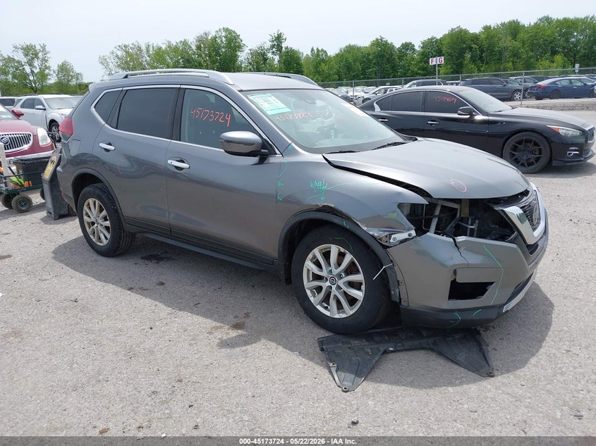 2020 Nissan Rogue VIN JN8AT2MV7LW116721 IAAI salvage auction — FRONT END, Mv-907A (New York), sold $2,500 on 2026-07-28 (photo 1)