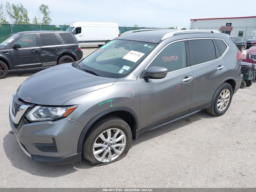 2020 Nissan Rogue VIN JN8AT2MV7LW116721 IAAI salvage auction — FRONT END, Mv-907A (New York), sold $2,500 on 2026-07-28 (photo 2)