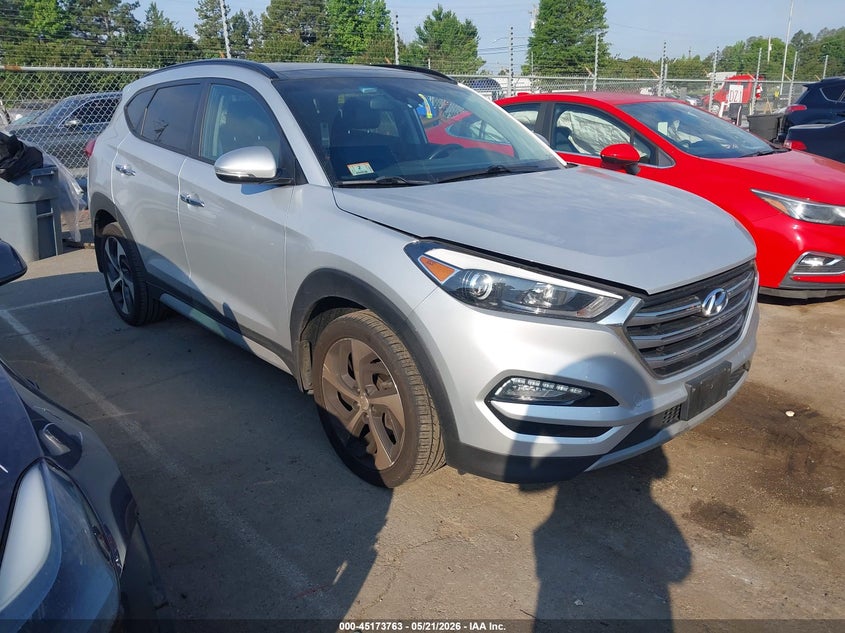 2018 Hyundai Tucson VIN KM8J33A20JU757287 IAAI salvage auction — REAR END, Salvage Title, sold $4,150 on 2026-07-29 (photo 1)
