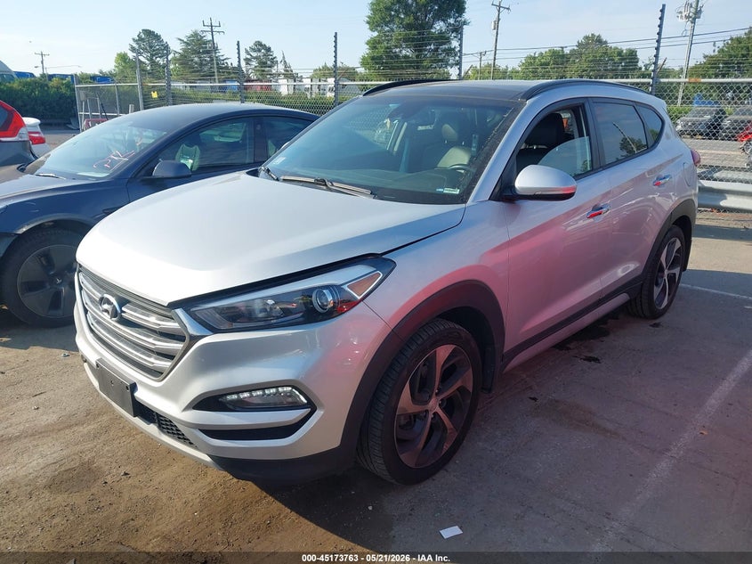 2018 Hyundai Tucson VIN KM8J33A20JU757287 IAAI salvage auction — REAR END, Salvage Title, sold $4,150 on 2026-07-29 (photo 2)