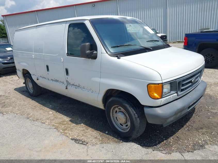2006 Ford E 150 VIN 1FTRE14W36HA18192 IAAI salvage auction — RIGHT SIDE, Repossession Paperwork (Georgia), sold $400 on 2026-07-09 (photo 1)