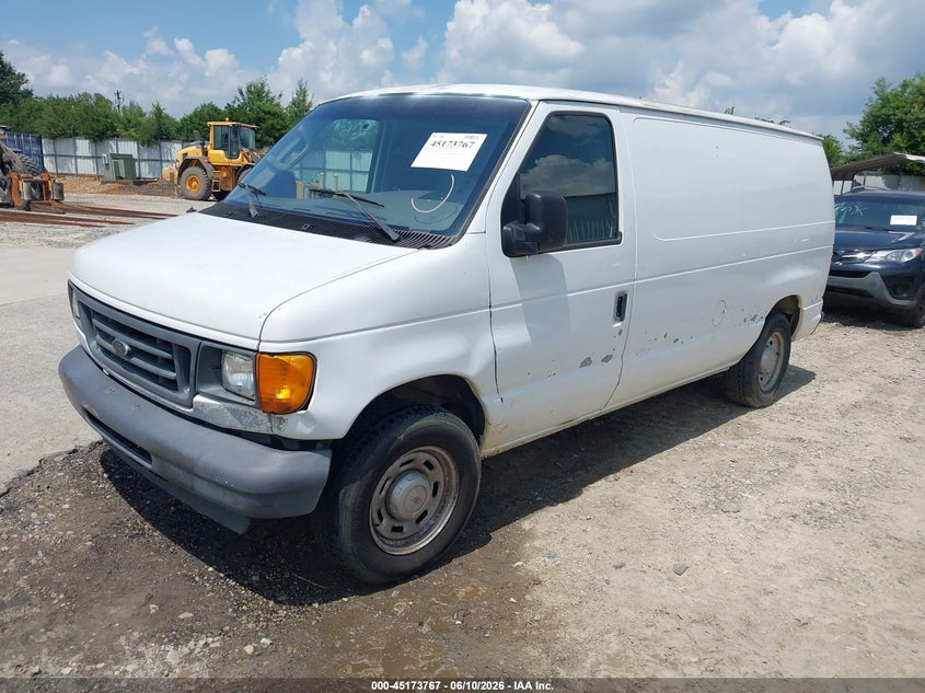 2006 Ford E 150 VIN 1FTRE14W36HA18192 IAAI salvage auction — RIGHT SIDE, Repossession Paperwork (Georgia), sold $400 on 2026-07-09 (photo 2)