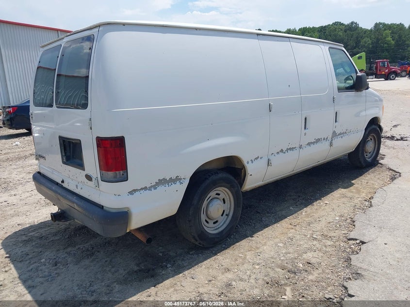 2006 Ford E 150 VIN 1FTRE14W36HA18192 IAAI salvage auction — RIGHT SIDE, Repossession Paperwork (Georgia), sold $400 on 2026-07-09 (photo 4)