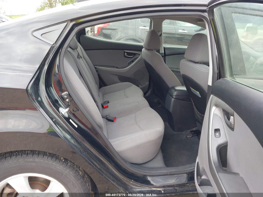 2014 Hyundai Elantra VIN KMHDH4AE7EU043340 IAAI salvage auction — NORMAL WEAR, Salvage (Nebraska), sold $1,000 on 2026-07-16 (photo 8)