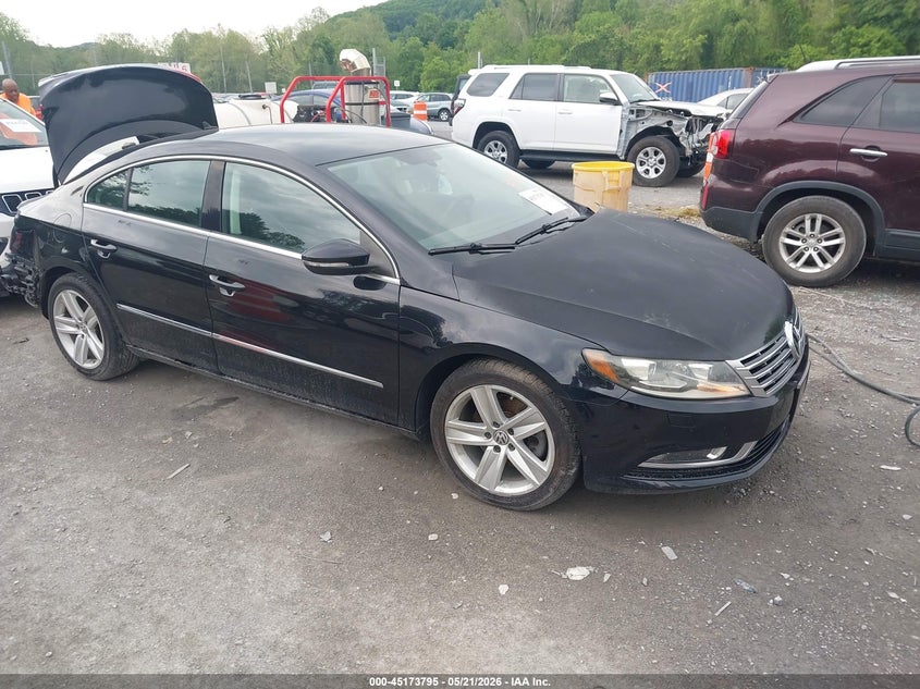 2013 Volkswagen Passat cc VIN WVWBP7AN1DE563171 IAAI salvage auction — REAR END, Clear (Virginia), sold $625 on 2026-07-14 (photo 1)