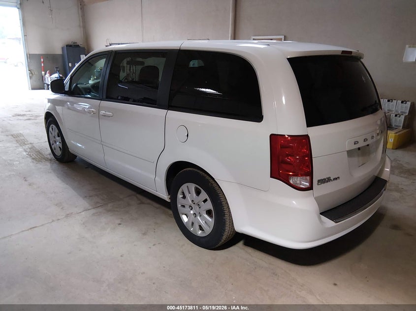 2014 Dodge Caravan VIN 2C4RDGBG6ER355587 IAAI salvage auction — HAIL, SF97 (Oklahoma), sold $10,100 on 2026-07-09 (photo 3)