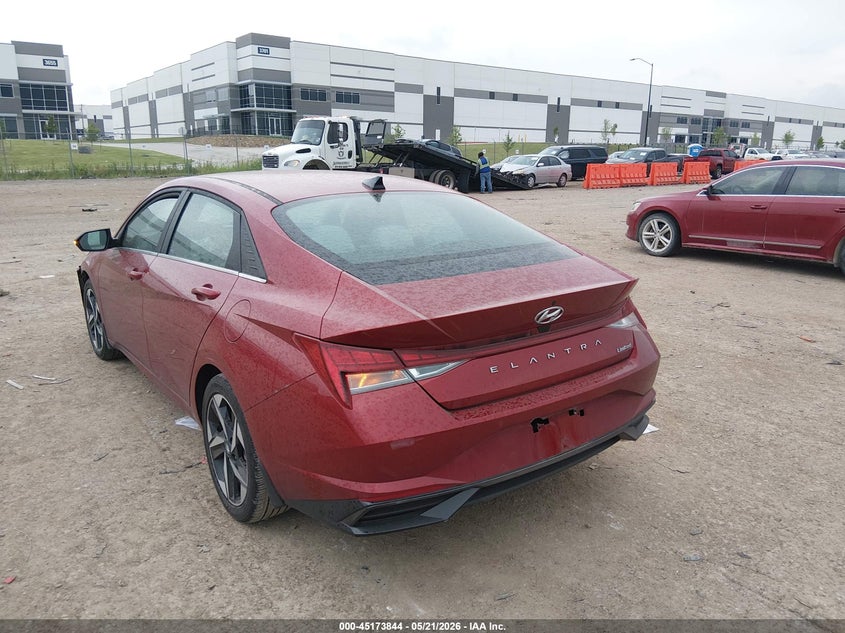 2023 Hyundai Elantra VIN KMHLP4AG9PU589057 IAAI salvage auction — FRONT END, Salvage (Texas), sold $3,750 on 2026-07-21 (photo 3)