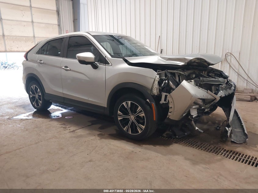 2022 Mitsubishi Eclipse cross VIN JA4ATWAA2NZ055665 IAAI salvage auction — FRONT END, Regular (South Dakota), sold $2,750 on 2026-08-27 (photo 1)