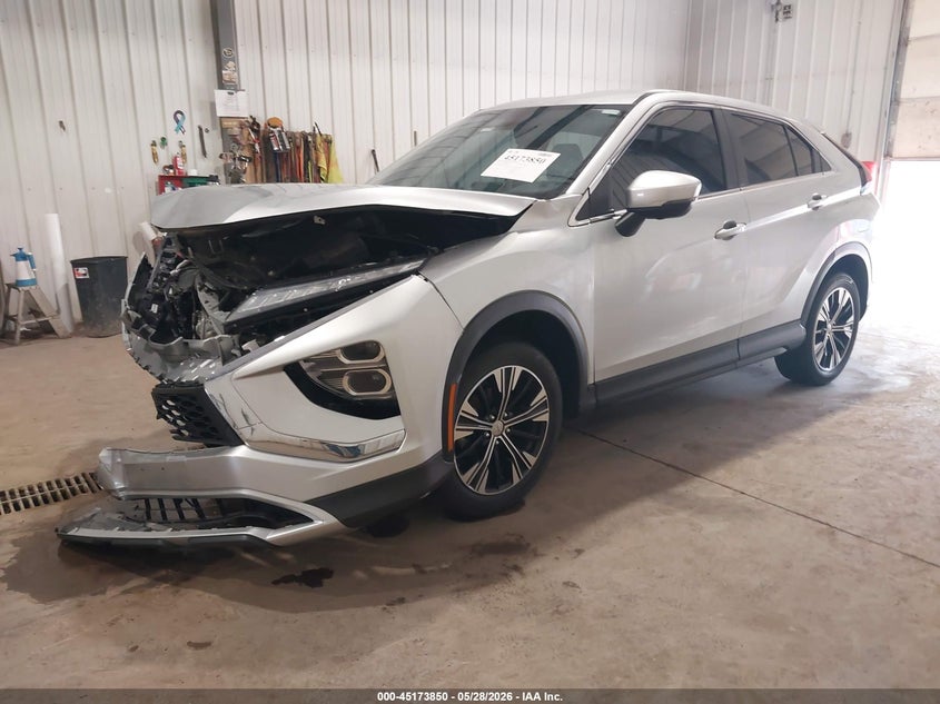 2022 Mitsubishi Eclipse cross VIN JA4ATWAA2NZ055665 IAAI salvage auction — FRONT END, Regular (South Dakota), sold $2,750 on 2026-08-27 (photo 2)