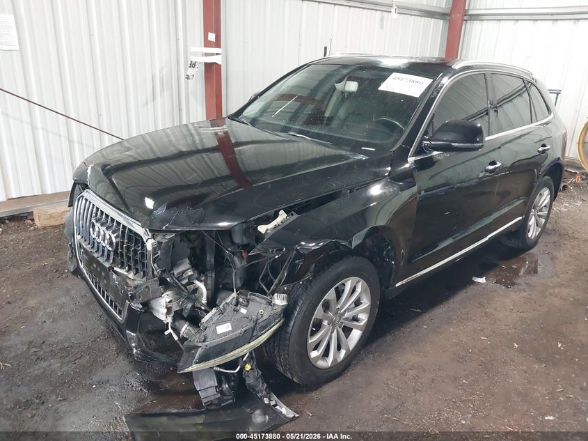 2015 Audi Q5 VIN WA1CFAFP9FA080868 IAAI salvage auction — FRONT END, Clear (Virginia), sold $1,950 on 2026-07-09 (photo 2)