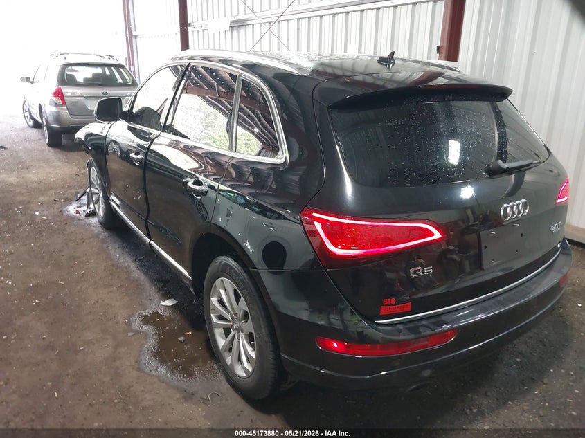 2015 Audi Q5 VIN WA1CFAFP9FA080868 IAAI salvage auction — FRONT END, Clear (Virginia), sold $1,950 on 2026-07-09 (photo 3)