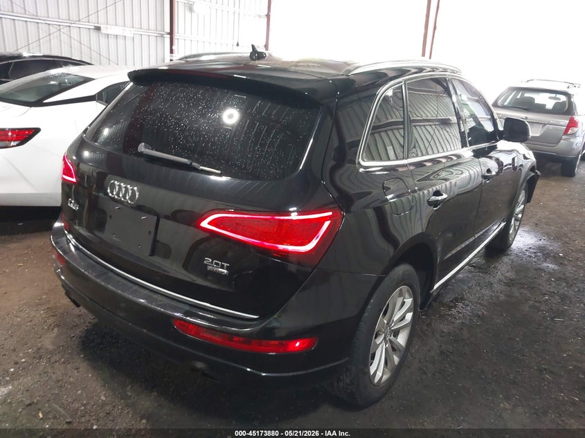 2015 Audi Q5 VIN WA1CFAFP9FA080868 IAAI salvage auction — FRONT END, Clear (Virginia), sold $1,950 on 2026-07-09 (photo 4)