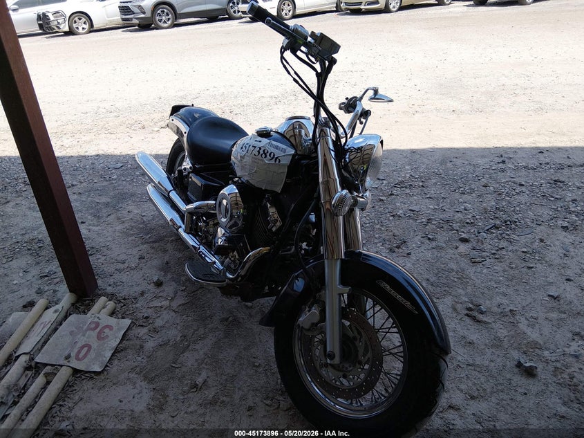 2007 Yamaha Xvs650 VIN JYAVM01E17A106199 IAAI salvage auction — ROOF, Clear (Tennessee), sold $25 on 2026-07-07 (photo 1)
