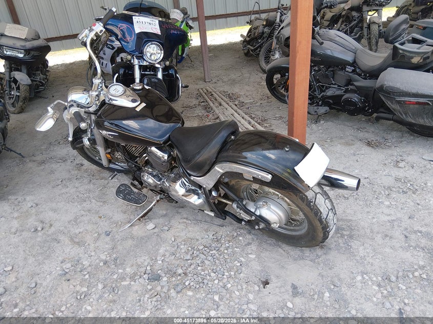 2007 Yamaha Xvs650 VIN JYAVM01E17A106199 IAAI salvage auction — ROOF, Clear (Tennessee), sold $25 on 2026-07-07 (photo 3)