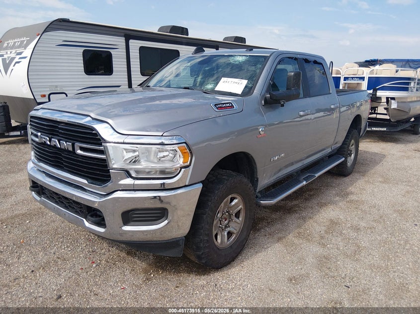 2020 Ram 2500 VIN 3C6UR5DL8LG159915 IAAI salvage auction — HAIL, Original (Texas), sold $7,500 on 2026-07-28 (photo 2)