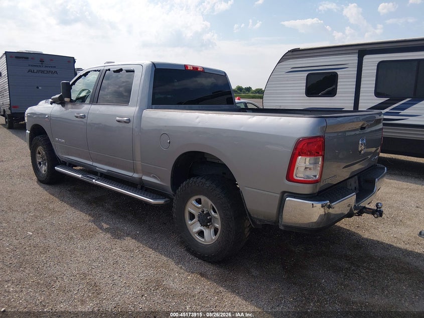 2020 Ram 2500 VIN 3C6UR5DL8LG159915 IAAI salvage auction — HAIL, Original (Texas), sold $7,500 on 2026-07-28 (photo 3)
