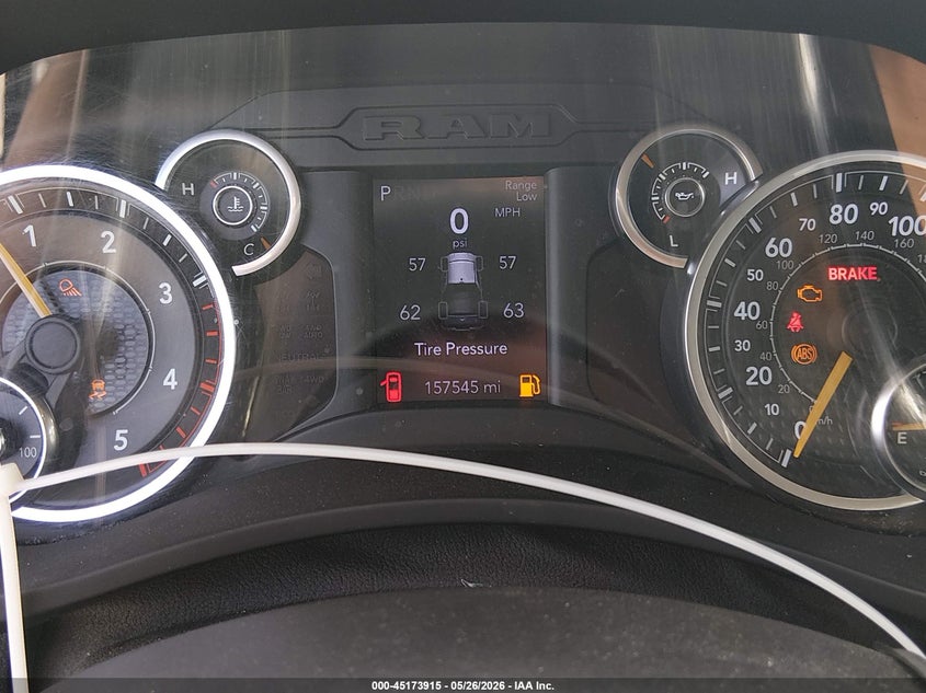 2020 Ram 2500 VIN 3C6UR5DL8LG159915 IAAI salvage auction — HAIL, Original (Texas), sold $7,500 on 2026-07-28 (photo 7)