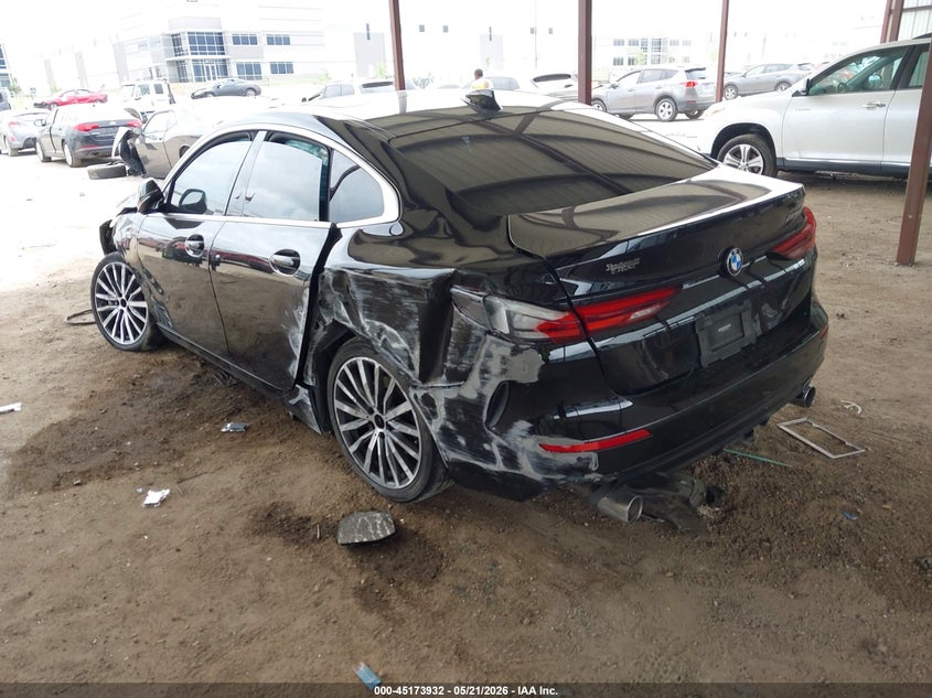 2021 BMW 2er VIN WBA53AK05M7H95589 IAAI salvage auction — FRONT END, Salvage (Texas), sold $4,350 on 2026-07-07 (photo 3)