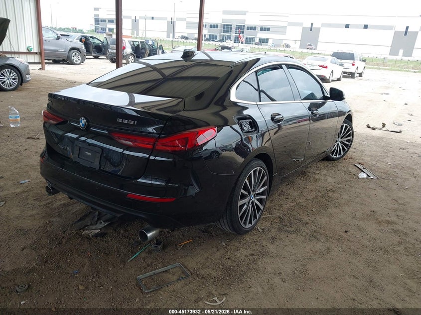 2021 BMW 2er VIN WBA53AK05M7H95589 IAAI salvage auction — FRONT END, Salvage (Texas), sold $4,350 on 2026-07-07 (photo 4)