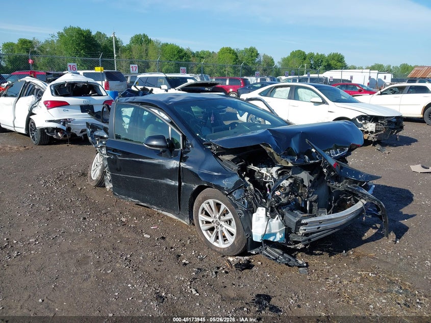 2025 Toyota Corolla VIN JTND4MBE3S3238394 IAAI salvage auction — FRONT & REAR, Salvage (Idaho), sold $25 on 2026-07-30 (photo 1)