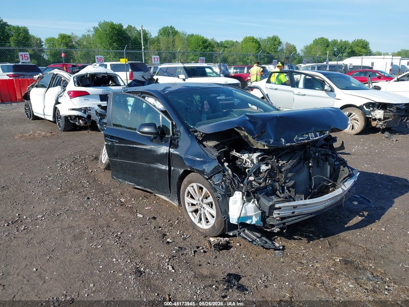 2025 Toyota Corolla VIN JTND4MBE3S3238394 IAAI salvage auction — FRONT & REAR, Salvage (Idaho), sold $25 on 2026-07-30 (photo 6)