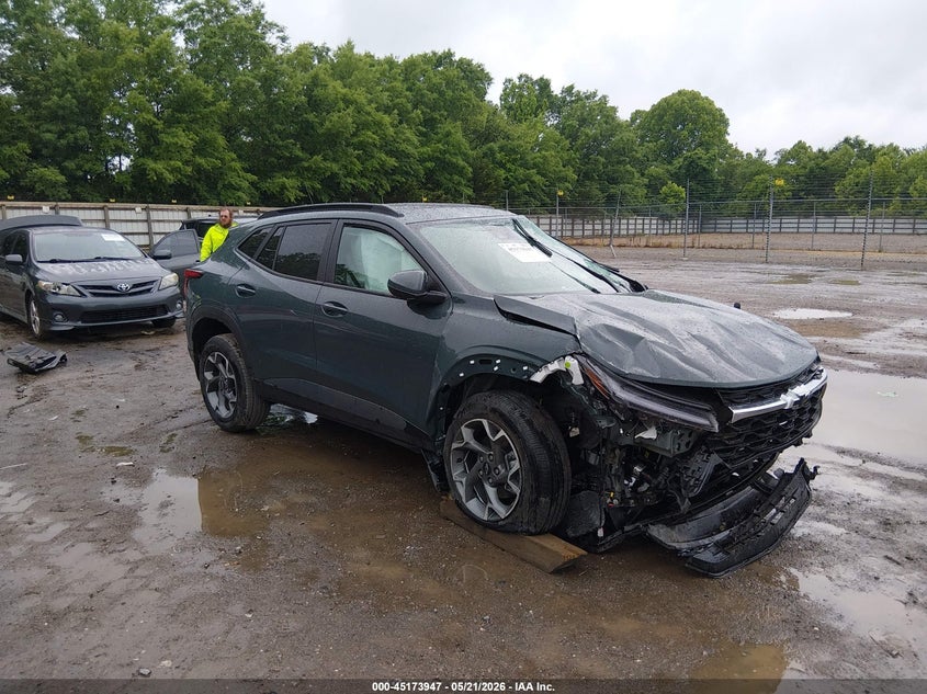 2026 Chevrolet Trax VIN KL77LHEP9TC113911 IAAI salvage auction — FRONT END, Salvage (Tennessee), sold $1,200 on 2026-07-22 (photo 1)