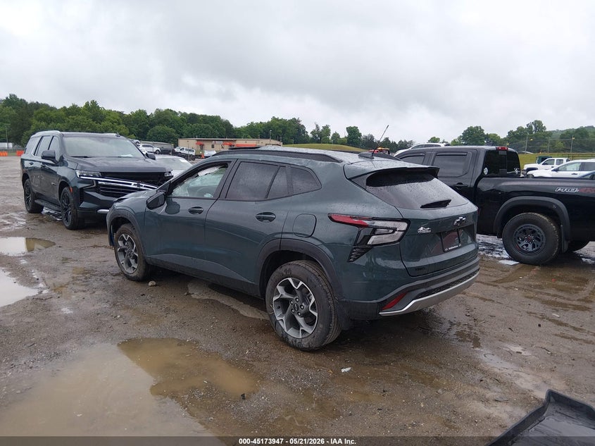 2026 Chevrolet Trax VIN KL77LHEP9TC113911 IAAI salvage auction — FRONT END, Salvage (Tennessee), sold $1,200 on 2026-07-22 (photo 3)