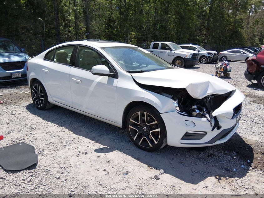 2017 Volvo S60 VIN YV140MTL9H2435219 IAAI salvage auction — RIGHT FRONT, Salvage (South Carolina), sold $125 on 2026-07-28 (photo 1)