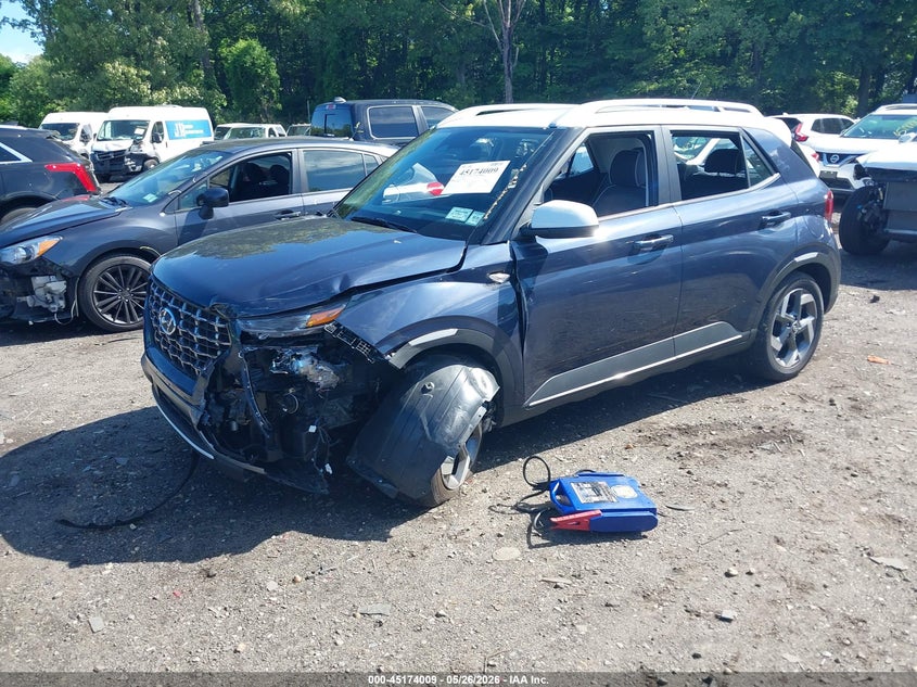 2025 Hyundai Venue VIN KMHRC8A35SU392907 IAAI salvage auction — LEFT FRONT, Mv-907A (New York), sold $4,300 on 2026-07-21 (photo 2)