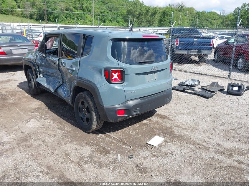 2016 Jeep Renegade VIN ZACCJBAT5GPE16628 IAAI salvage auction — LEFT SIDE, Salvage (Illinois), sold $400 on 2026-08-10 (photo 3)