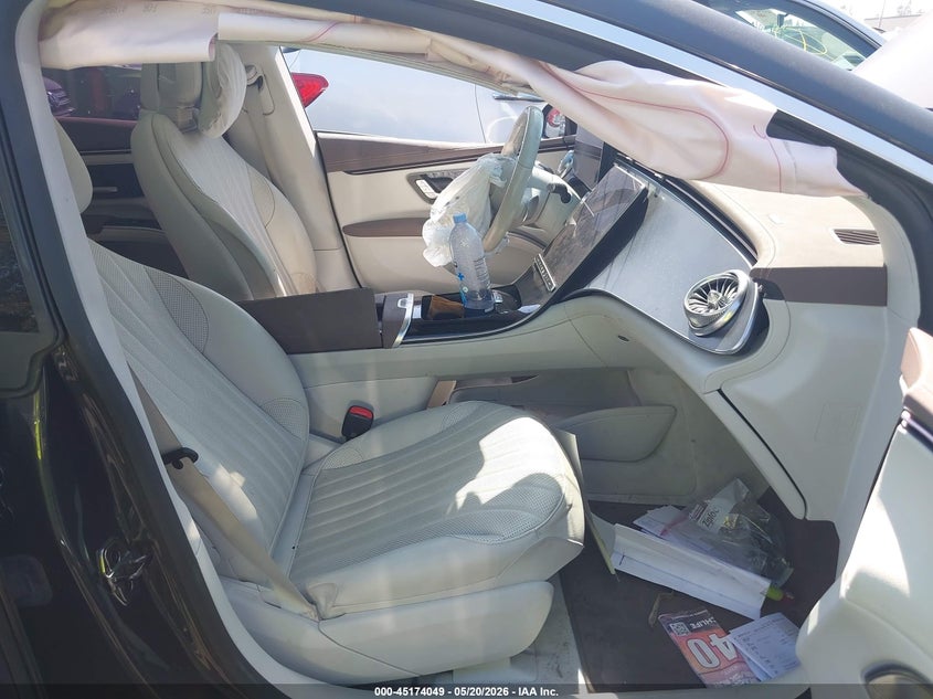 2022 Mercedes-benz Eqs VIN W1KCG2DB3NA007614 IAAI salvage auction — FRONT END, Salvage Title, sold $13,200 on 2026-07-22 (photo 5)