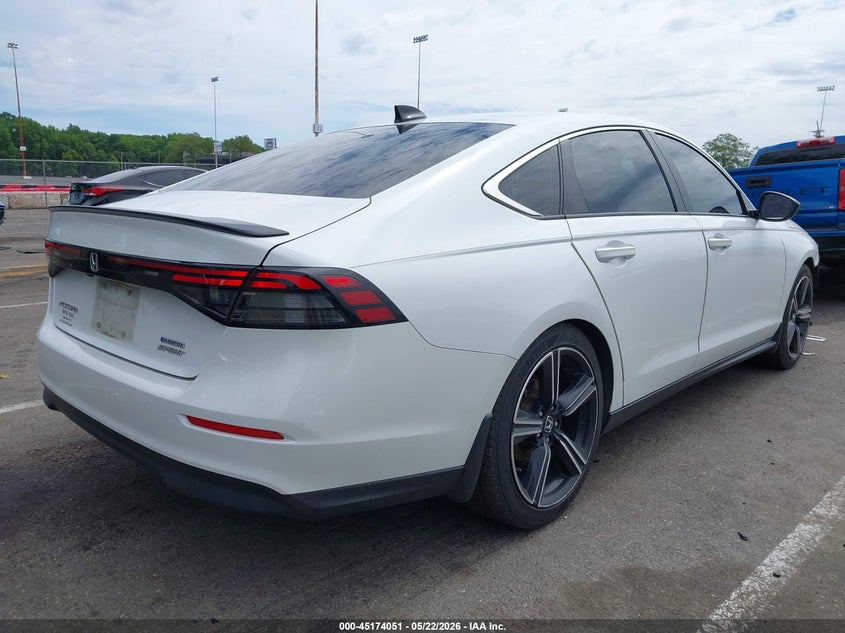2023 Honda Accord VIN 1HGCY2F54PA030676 IAAI salvage auction — FRONT END, Salvage (Pennsylvania), sold $7,200 on 2026-07-27 (photo 4)