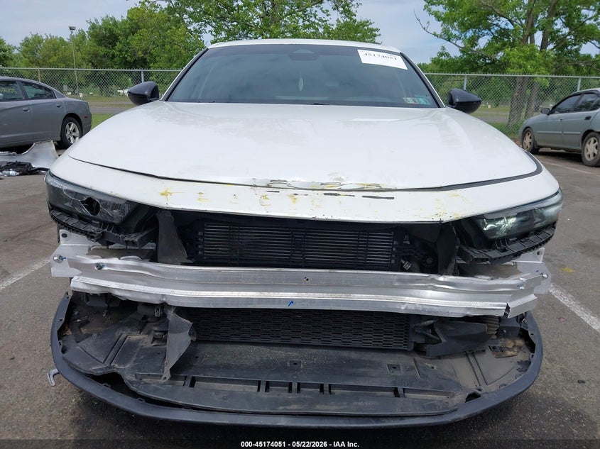 2023 Honda Accord VIN 1HGCY2F54PA030676 IAAI salvage auction — FRONT END, Salvage (Pennsylvania), sold $7,200 on 2026-07-27 (photo 6)