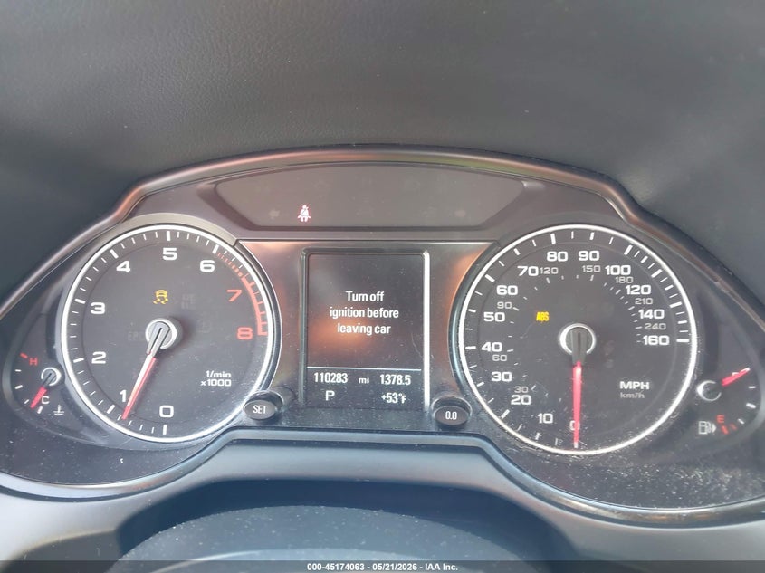 2015 Audi Q5 VIN WA1LFAFP6FA067592 IAAI salvage auction — FRONT END, Salvage (California), sold $3,450 on 2026-07-14 (photo 7)
