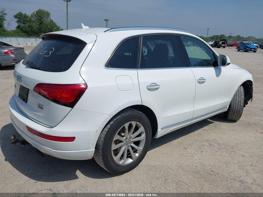2015 Audi Q5 VIN WA1LFAFP6FA067592 IAAI salvage auction — FRONT END, Salvage (California), sold $3,450 on 2026-07-14 (photo 4)