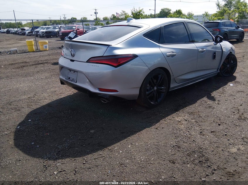 2026 Acura Integra VIN 19UDE4H38TA008646 IAAI salvage auction — LEFT SIDE, Salvage (New Jersey), sold $13,275 on 2026-09-08 (photo 4)