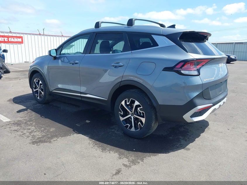 2025 Kia Sportage VIN 5XYK3CDF2SG241247 IAAI salvage auction — RIGHT SIDE, Salvage (Oregon), sold $8,500 on 2026-07-30 (photo 3)