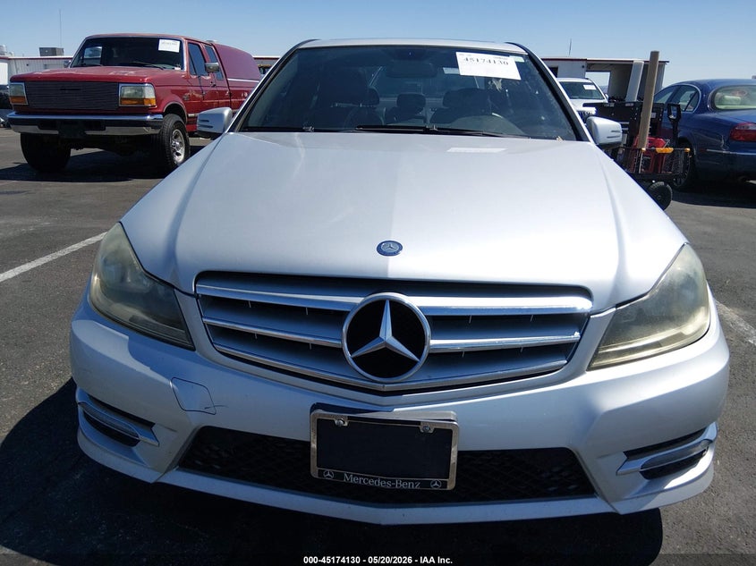 2012 Mercedes-benz C class VIN WDDGF4HB5CR216717 IAAI salvage auction — NORMAL WEAR, Clear (Nevada), sold $1,100 on 2026-07-13 (photo 6)