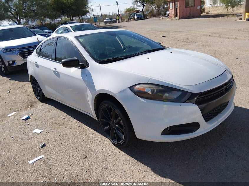 2016 Dodge Dart VIN 1C3CDFFA9GD822453 IAAI salvage auction — REAR END, Salvage Title, sold $400 on 2026-07-09 (photo 1)