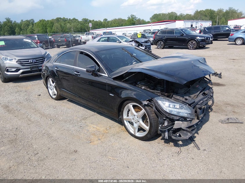 2012 Mercedes-benz Cls-klasse VIN WDDLJ9BB6CA046174 IAAI salvage auction — FRONT END, Salvage - Greater Than 75% (Maryland), sold $3,150 on 2026-07-20 (photo 1)