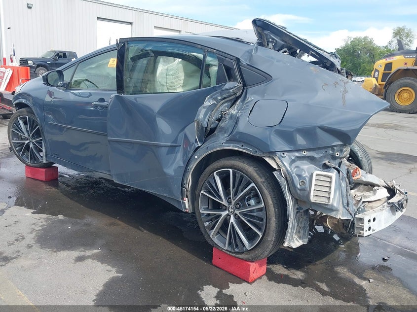 2024 Toyota Prius VIN JTDADABU6R3022899 IAAI salvage auction — FRONT & REAR, Salvage (Wyoming), sold $825 on 2026-07-23 (photo 3)