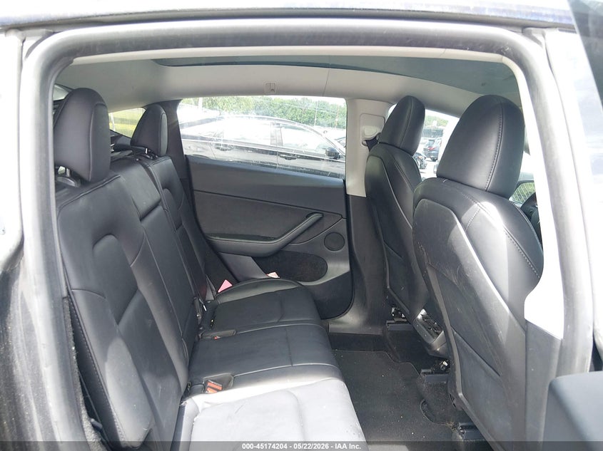 2024 Tesla Model y VIN 7SAYGDEDXRF016693 IAAI salvage auction — FRONT & REAR, Salvage (New Jersey), sold $10,225 on 2026-07-16 (photo 8)
