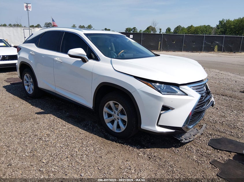 2016 Lexus Rx VIN 2T2ZZMCA0GC030832 IAAI salvage auction — LEFT FRONT, Salvage (South Carolina), sold $7,500 on 2026-07-29 (photo 1)