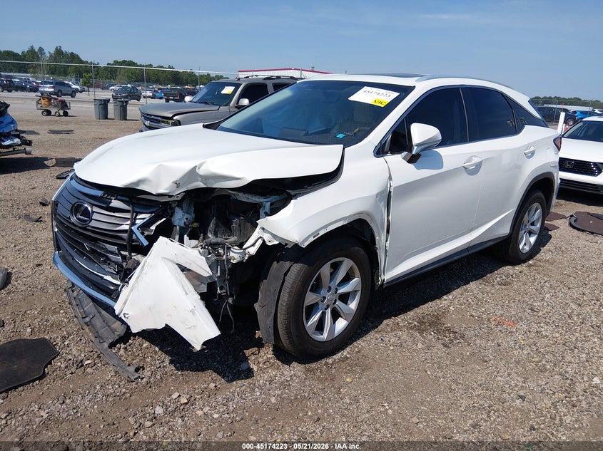 2016 Lexus Rx VIN 2T2ZZMCA0GC030832 IAAI salvage auction — LEFT FRONT, Salvage (South Carolina), sold $7,500 on 2026-07-29 (photo 2)