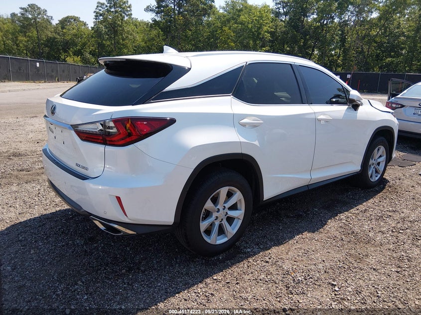 2016 Lexus Rx VIN 2T2ZZMCA0GC030832 IAAI salvage auction — LEFT FRONT, Salvage (South Carolina), sold $7,500 on 2026-07-29 (photo 4)
