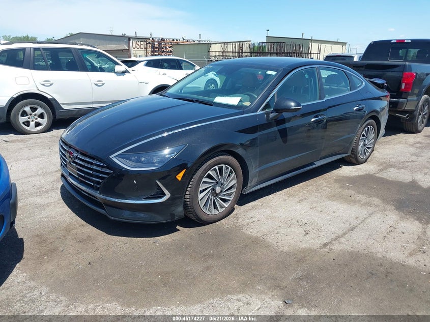 2022 Hyundai Sonata VIN KMHL54JJ5NA053366 IAAI salvage auction — REAR END, Clear (Michigan), sold $6,500 on 2026-07-16 (photo 2)