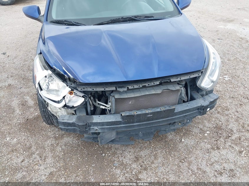 2017 Hyundai Accent VIN KMHCT5AE2HU301008 IAAI salvage auction — FRONT END, Salvage (Texas), sold $400 on 2026-07-29 (photo 6)