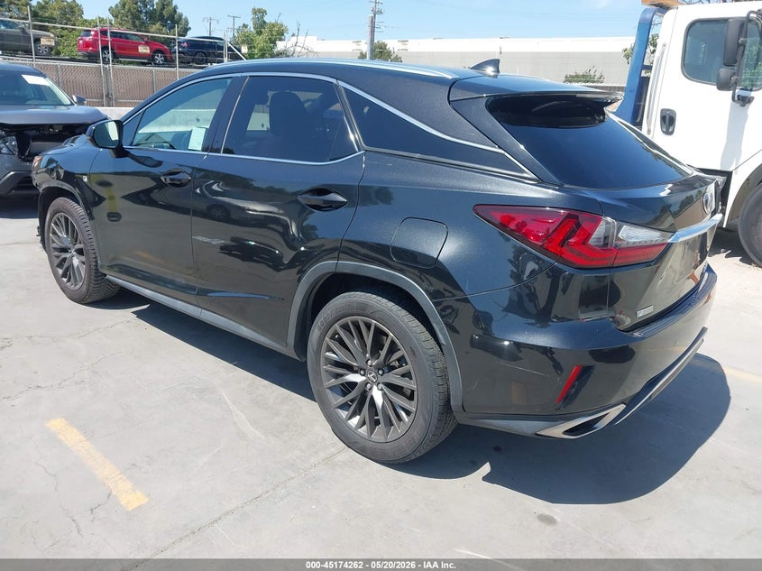 2018 Lexus Rx VIN 2T2BZMCA5JC139327 IAAI salvage auction — FRONT END, Salvage (California), sold $12,900 on 2026-07-29 (photo 3)